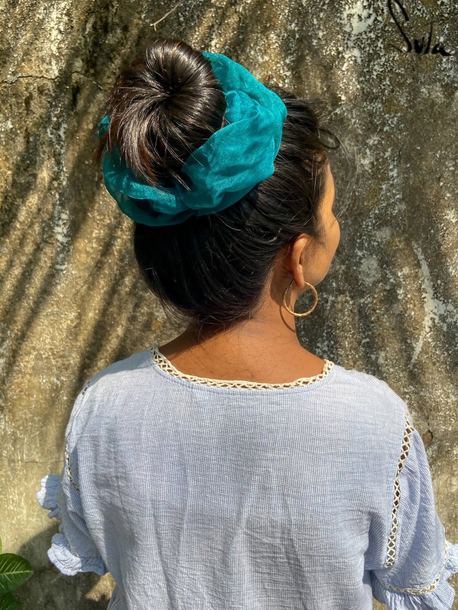 Teal Sunrise ( Scrunchies ) - suta.in